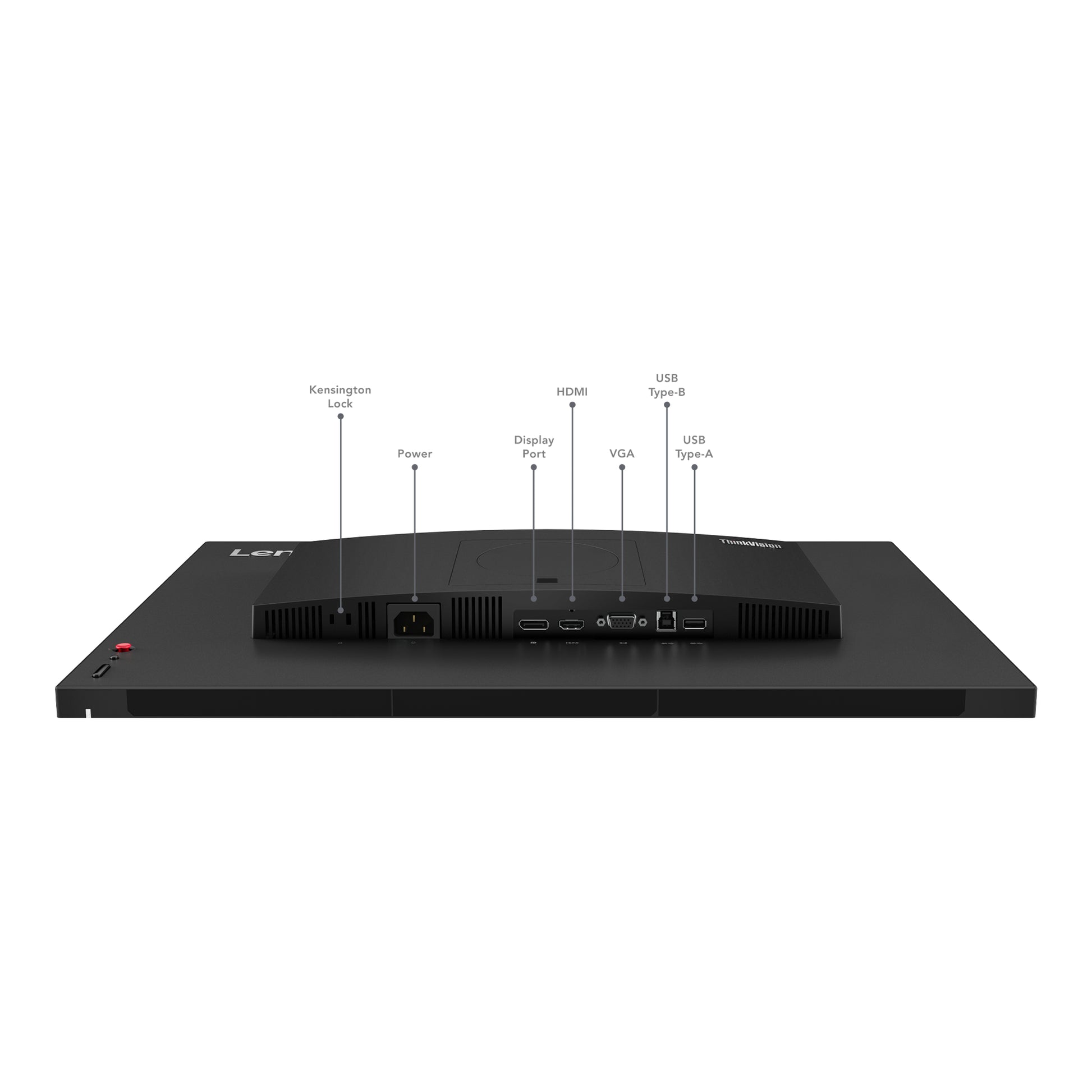 Lenovo THINKVISION – Monitor, 24", 1900 × 1200 (WUXGA), IPS, VGA, HDMI, DisplayPort