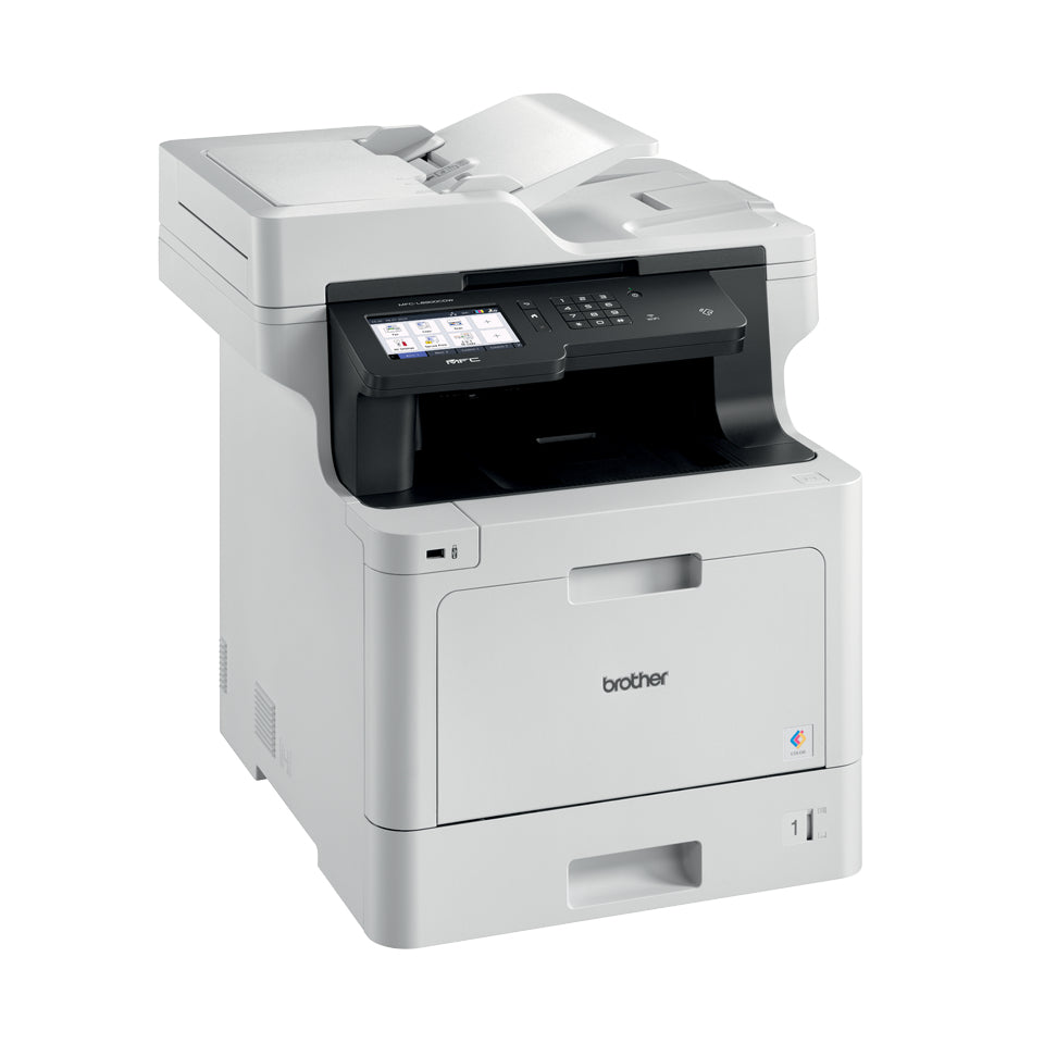 Brother MFC-L8900CDW – Farbiges Laser-MFP A4, 4-in-1 – USB/LAN/WLAN – Duplex, Duplex-ADF – 31 S./Min. S/W