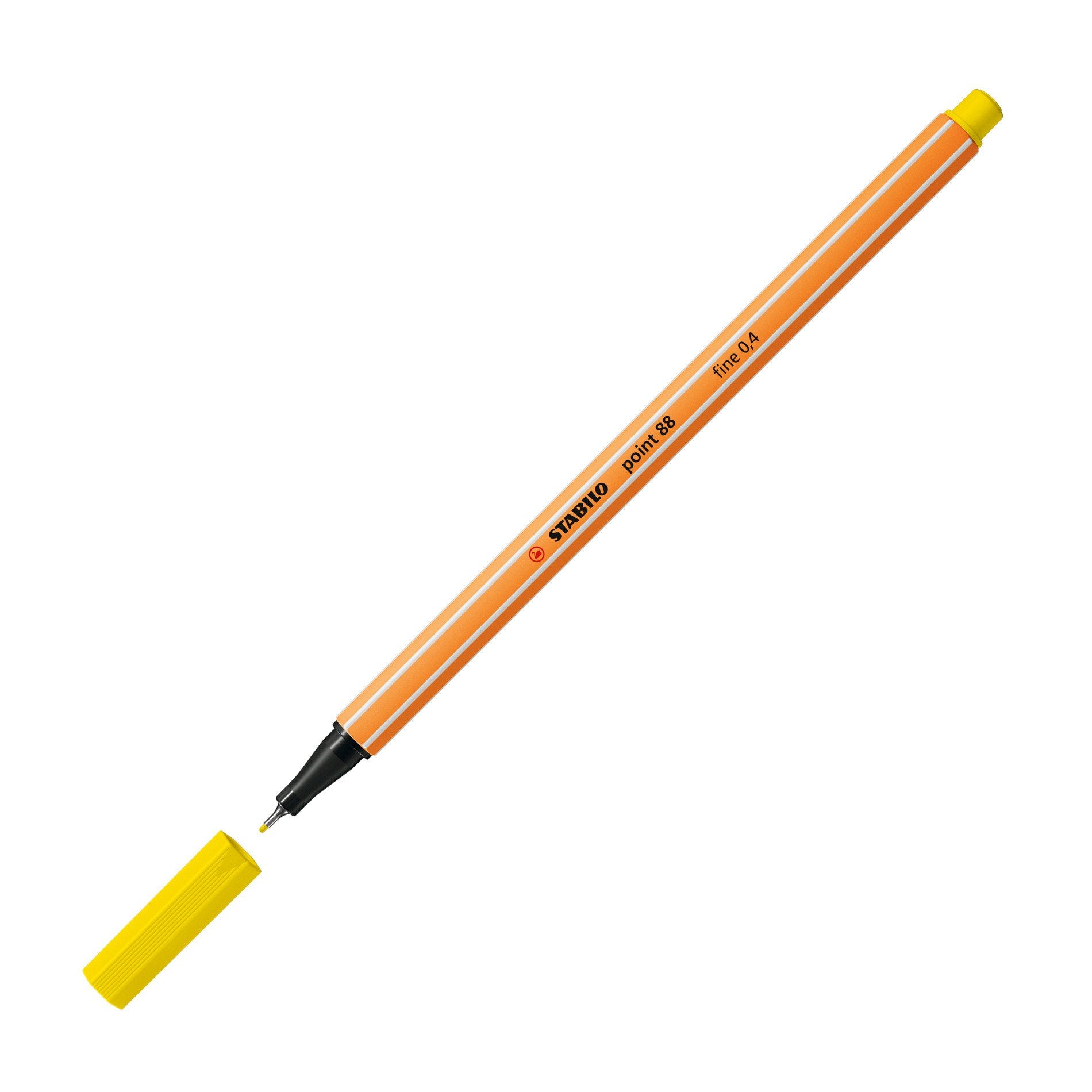 STABILO Point 88 Fineliner 0,4 mm – zitronengelb