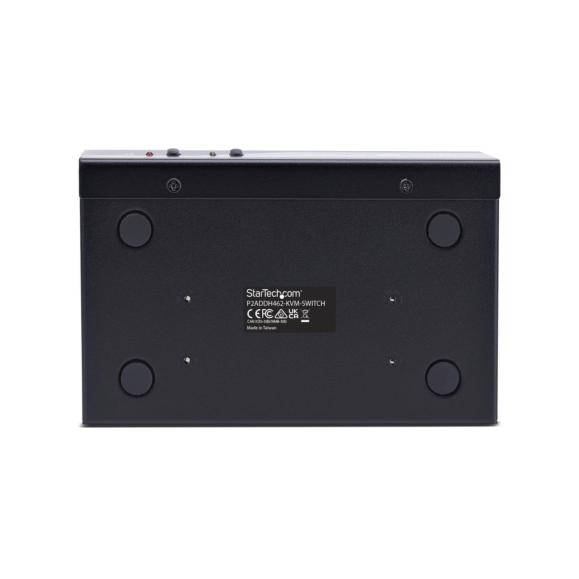 StarTech.com 2-Port Dual-View DP/HDMI KVM-Switch – 4K/60 Hz, USB 3.0-Hub, Audio