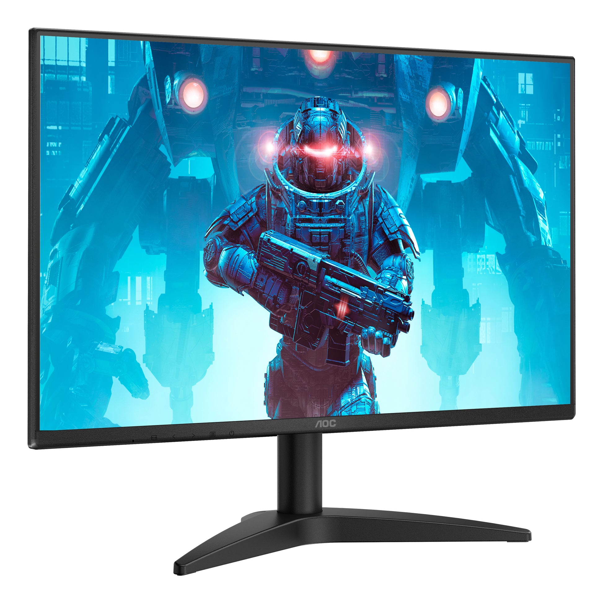 AOC 24B36X – Monitor, 23,8", 1920 × 1080 (Full HD), IPS, 144 Hz, 500 cd/m², VESA 100 × 100, Schwarz