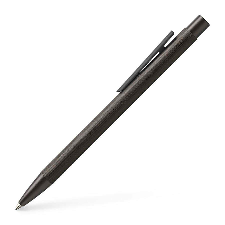 Faber-Castell Neo Slim Kugelschreiber – Blau, Druck, Aluminium, metallisch, nachfüllbar