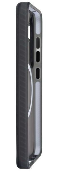 ONIT Backcover – für Samsung Galaxy S25, MagSafe, PC+TPE+TPU, Schwarz matt, bis 3 m Sturzschutz