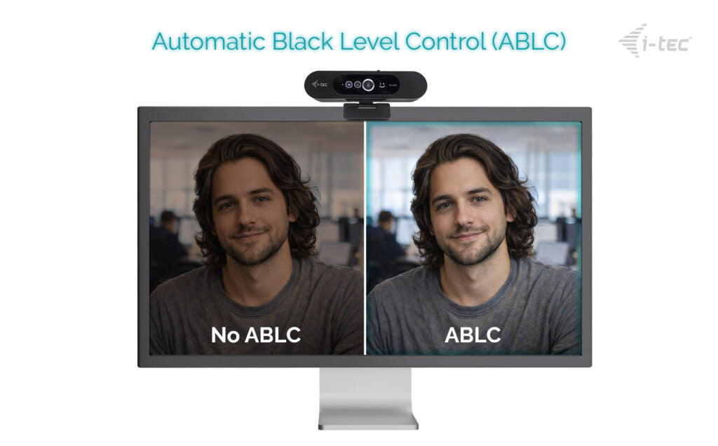 i-tec Solomon WH200 Webcam – 2K, 60 fps, USB-C – Schwarz