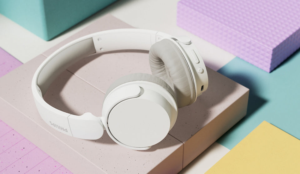 Philips TAH3209WT/00 – Duo Headset – Bluetooth 5.3, Touch-Steuerung – Weiss – bis 25 h