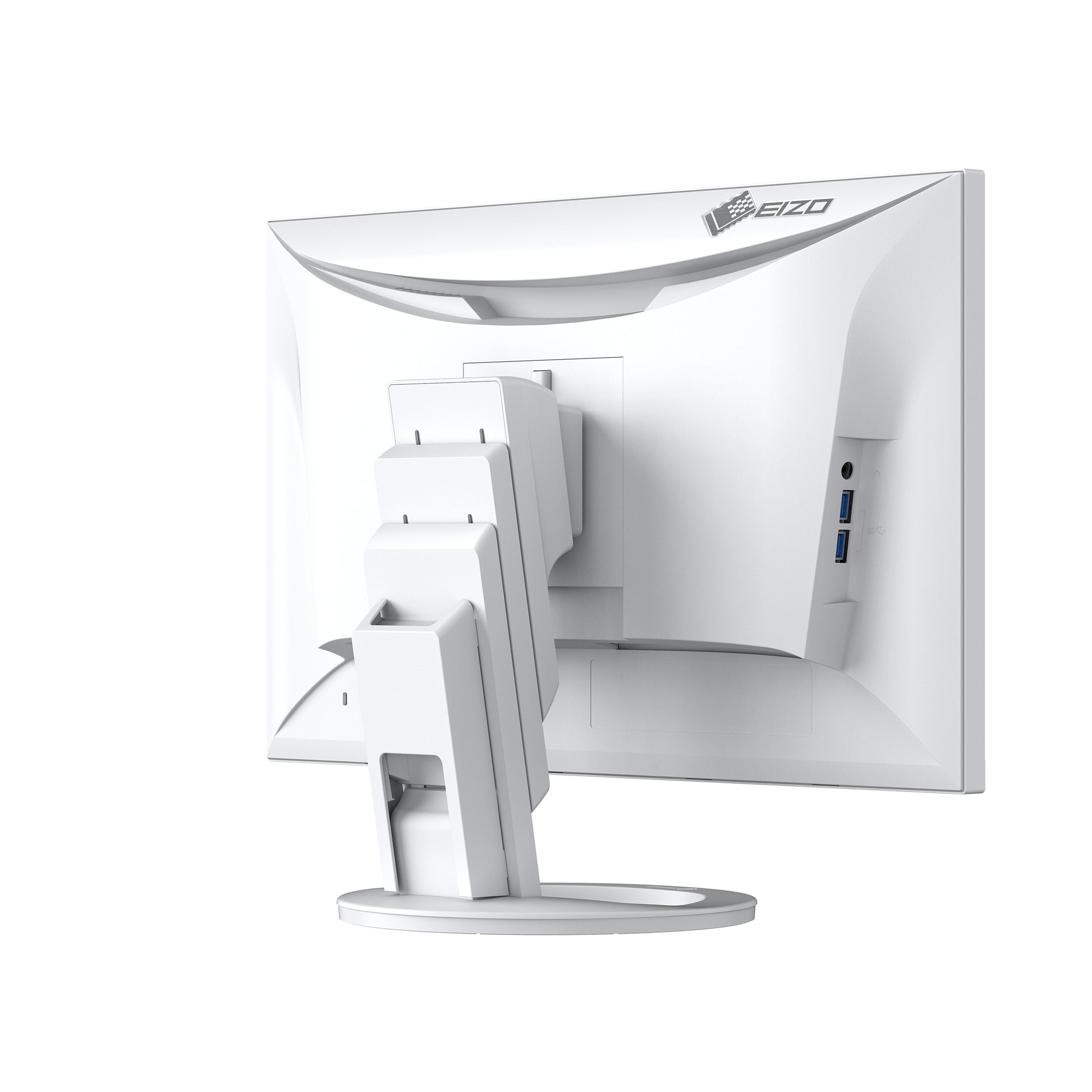 EIZO EV2480-Swiss Edition – Monitor, 23,8", IPS, 60 Hz, 250 cd/m², USB-C, Lautsprecher, VESA 100 × 100, Weiss