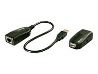 Lindy 42693 USB 2.0 Extender (Sender + Empfänger) – 50 m, USB 2.0 (480 Mbit/s), Externes Netzteil