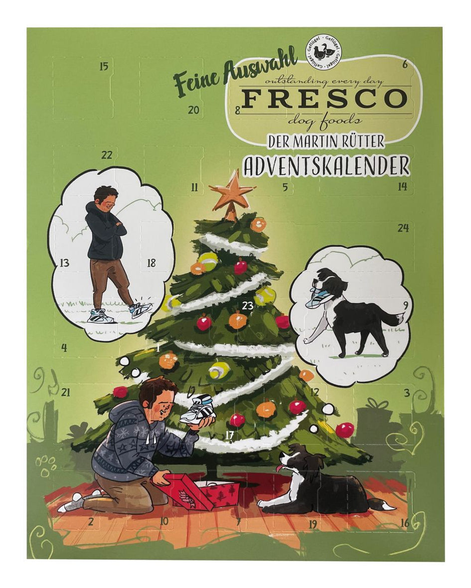 Fresco Adventskalender Feine Auswahl – Huhn & Ente – 180 g