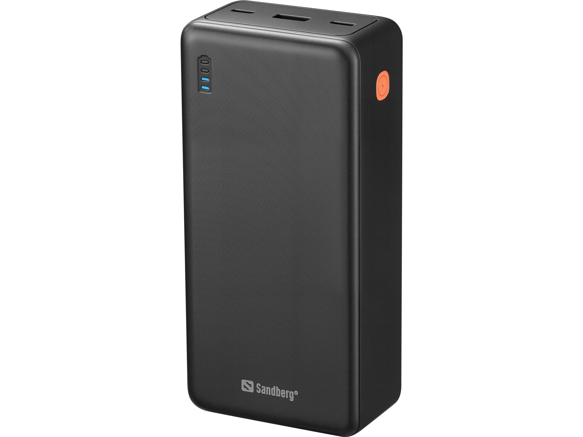 Sandberg Saver Powerbank 27'000 mAh – 22,5 W PD, 2× USB-C, 1× USB-A, schwarz