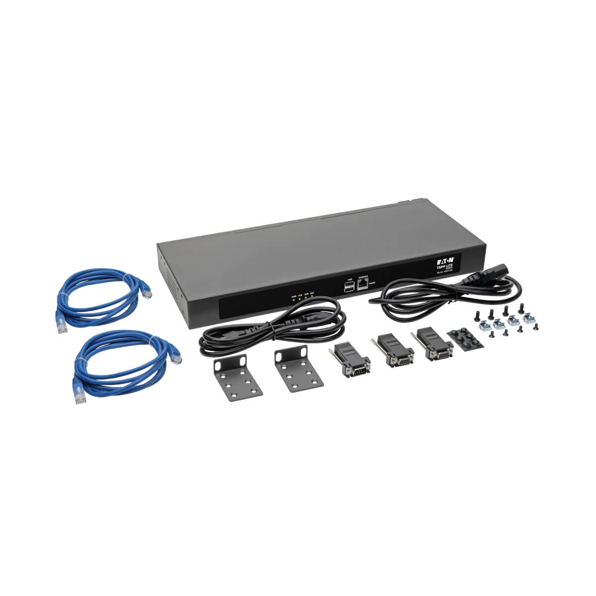Tripp Lite B097-048 – 48-Port KVM-over-IP Switch – Seriell (RJ-45), 2× USB 2.0, 3× Ethernet (RJ-45), Rack 1U