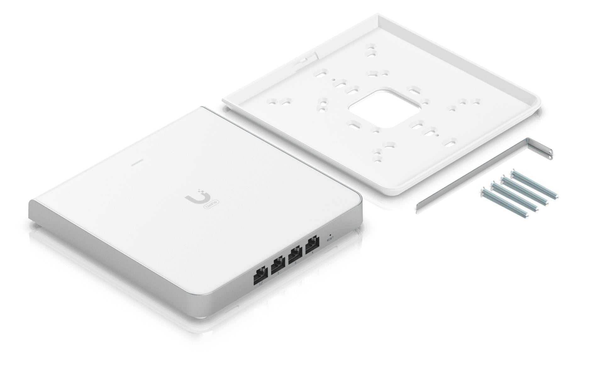 Ubiquiti UniFi U6 Enterprise In-Wall – Wi-Fi 6E Access Point, Tri-Band (2,4/5/6 GHz), 4800 Mbit/s, 2,5GbE