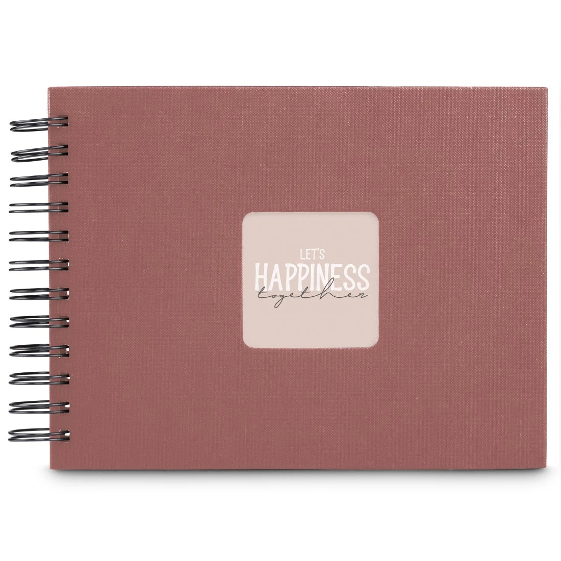Hama Fotoalbum Wiro Fine Art – für 100 × 150 mm, terra, mit Pergaminzwischenblättern, Papier, 240 × 170 mm