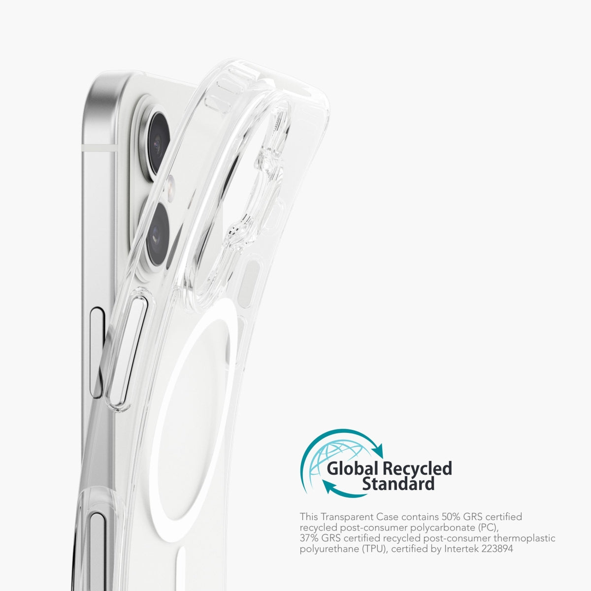 Vonmählen Backcover – für Apple iPhone 16, MagSafe, Kunststoff, Transparent