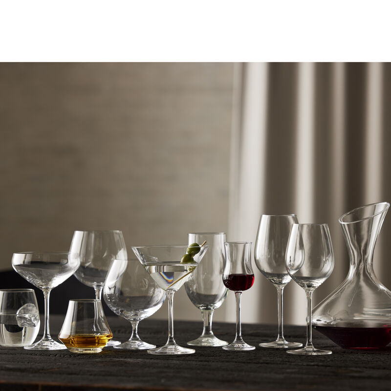 Lyngby Glas Juvel Trinkglas – 6er Set, 390 ml, H 10,0 cm, Glas, Transparent, spülmaschinenfest