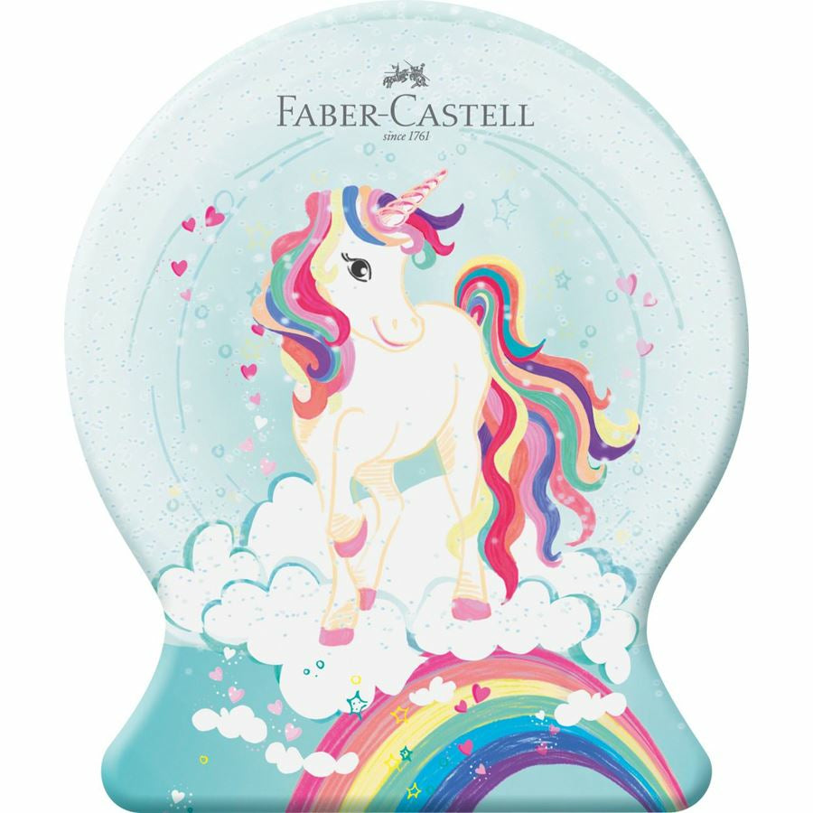 Faber-Castell Connector Filzstifte, Einhorn – auswaschbar, 33 Farben