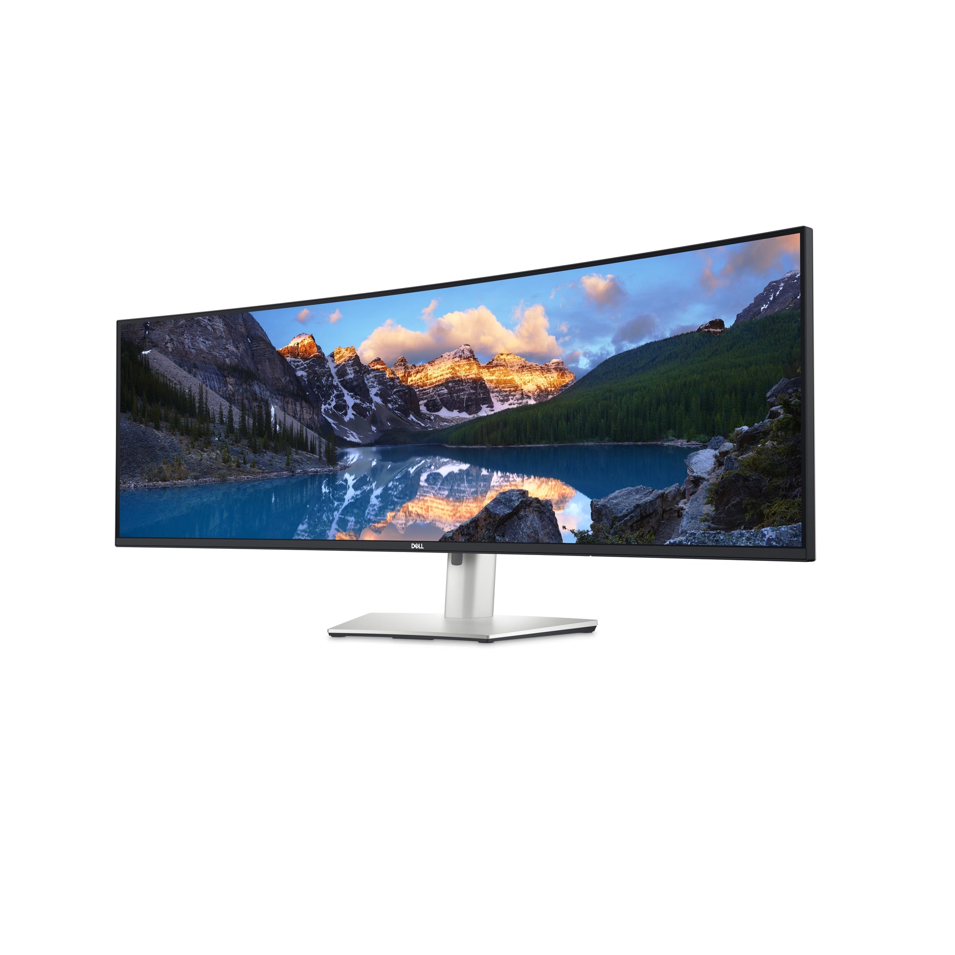 DELL UltraSharp U4924DW – Monitor, 49", 60 Hz, 350 cd/m², KVM, USB-C, Lautsprecher, VESA 100 × 100, Schwarz