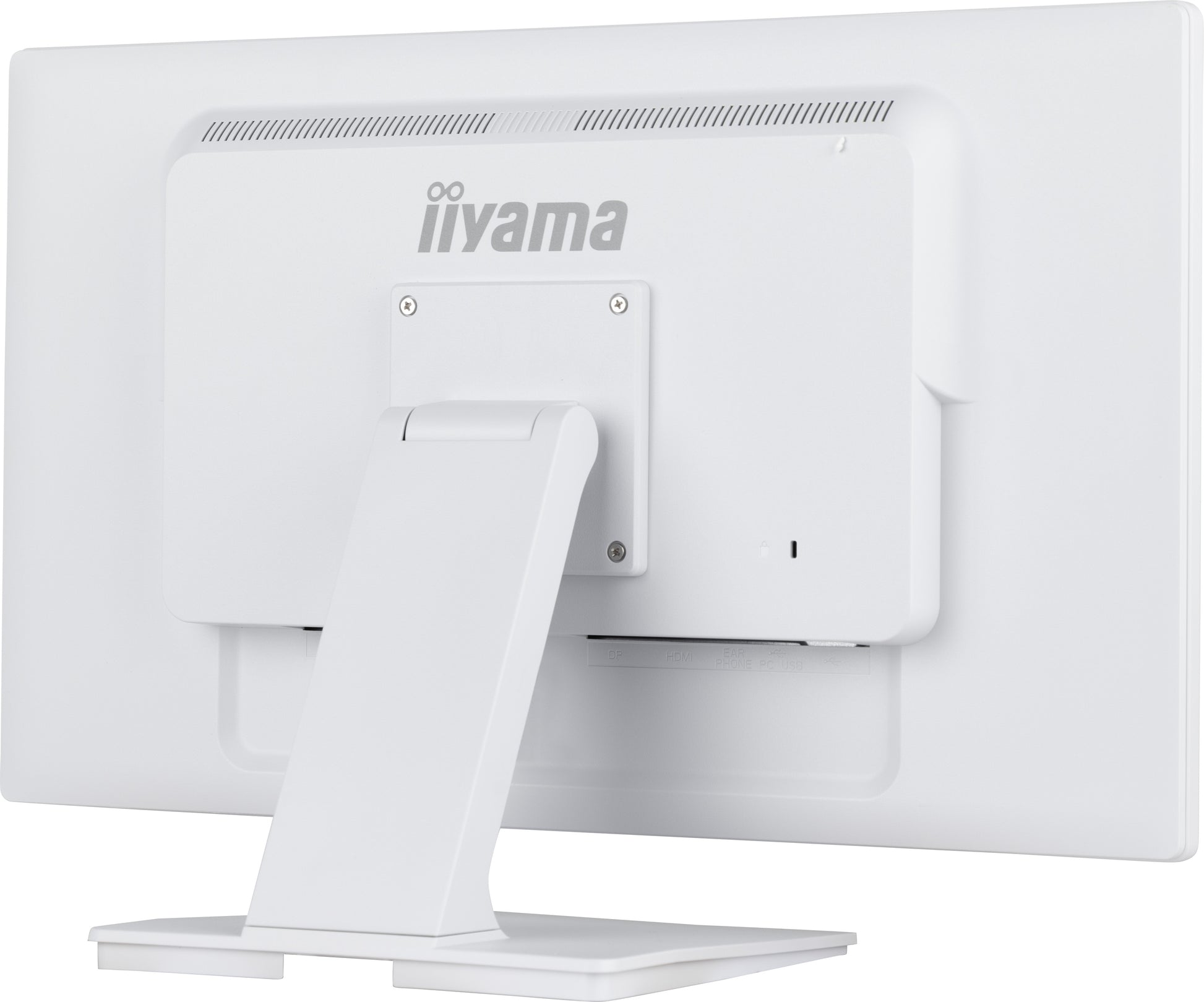 iiyama ProLite T2452MSC-W1AG 24" FHD PCAP 10-Touch – DisplayPort, USB, Weiss