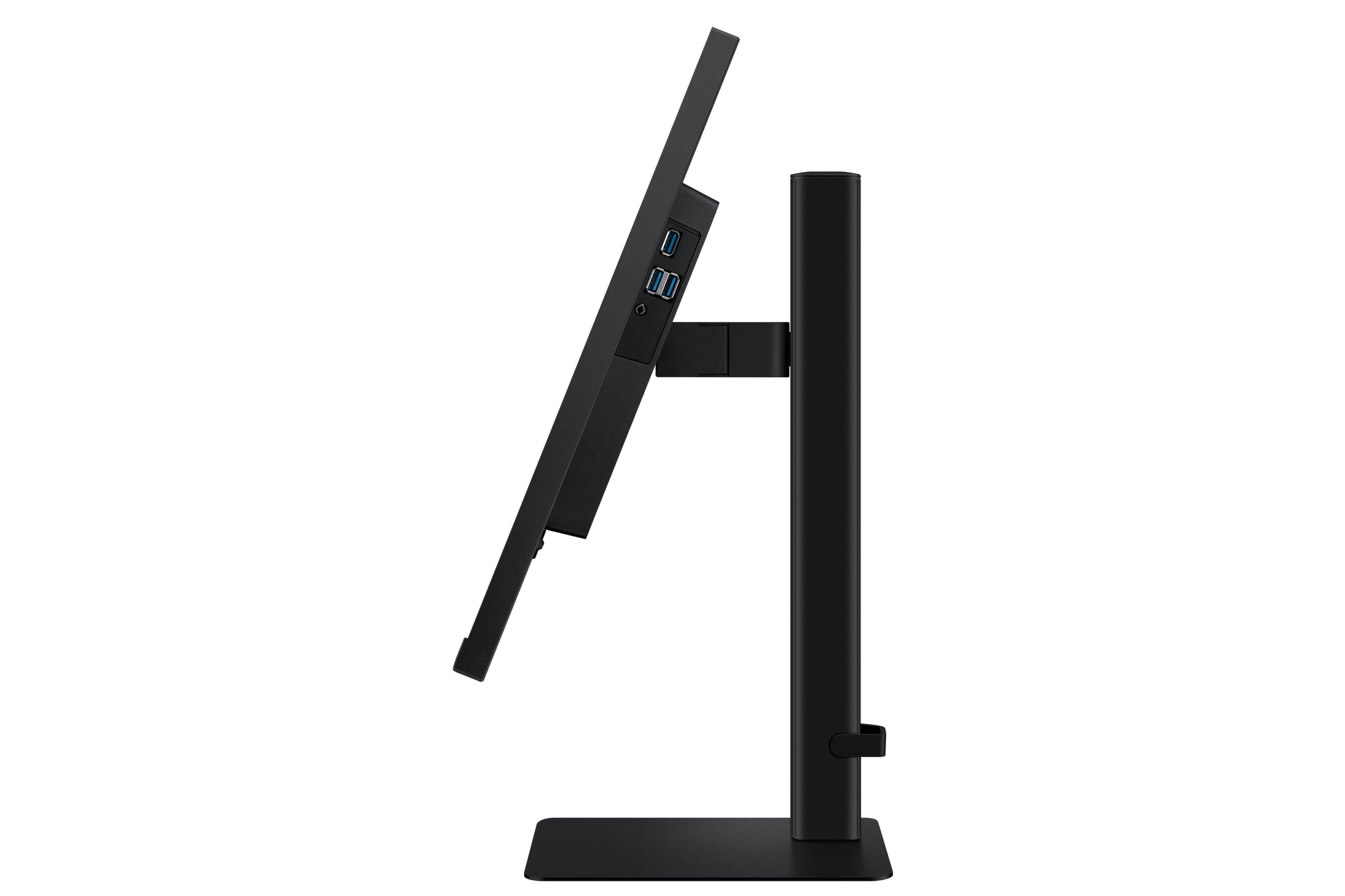 Samsung S60Ud – Monitor, 27", IPS, 100 Hz, 350 cd/m², KVM, USB-Hub, VESA 100 × 100, Schwarz