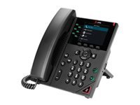 Poly VVX 350 – IP-Telefon, 6 Leitungen, PoE