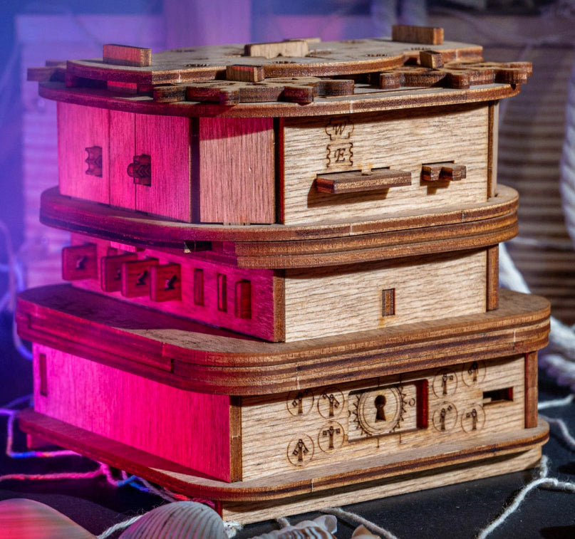 iDventure Cluebox – Davy Jones Locker – Knobelbox, 1–2 Spieler, ab 14 Jahren, 90 Min., DE