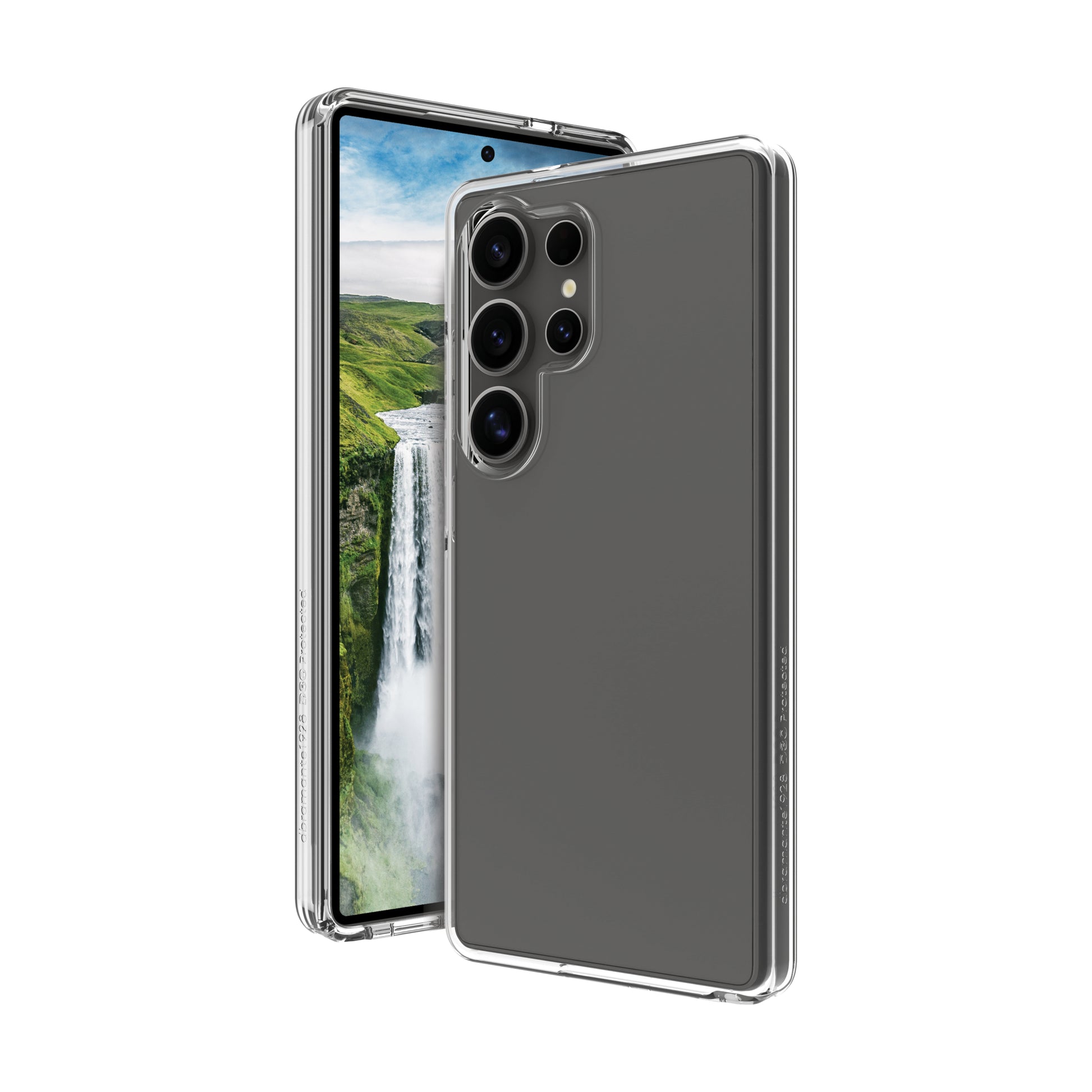 dbramante1928 Iceland Ultra D3O Backcover – für Samsung Galaxy S25 Ultra, Kunststoff, Transparent
