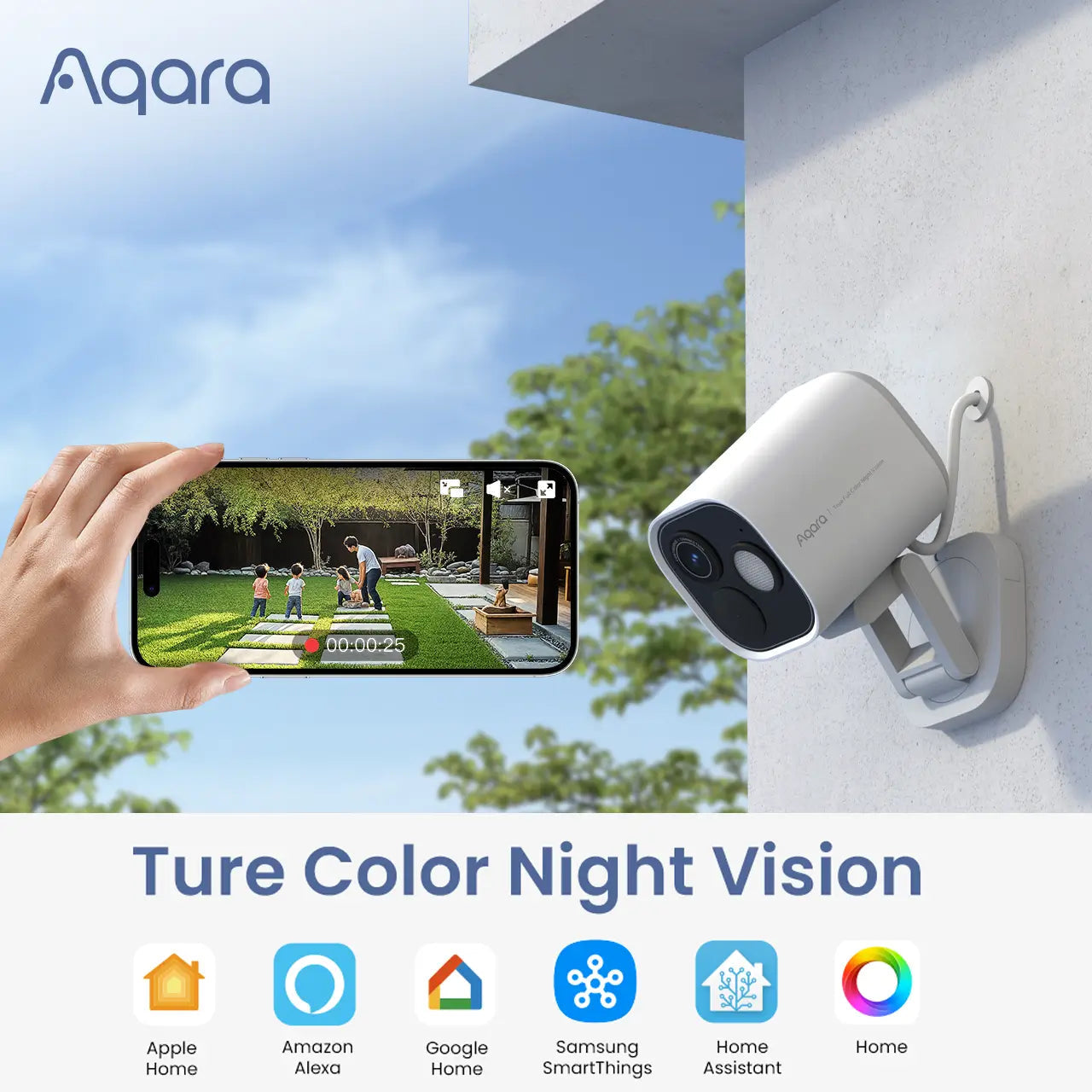 Aqara G5 Box/Ecke – 4MP – 4,2 mm – PoE – IP65