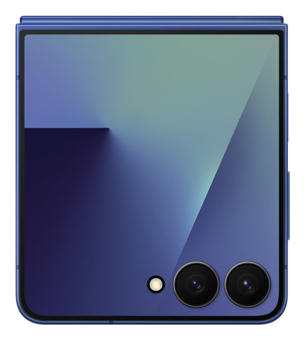 Samsung Galaxy Z Flip7 – blau, 6,8", 2520 × 1080, Android, 256 GB, 12 GB, eSIM, 5G, NFC