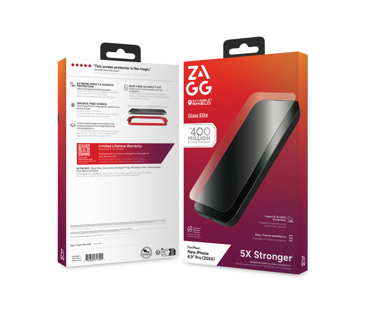 ZAGG Glass Elite ScreenForce Michael