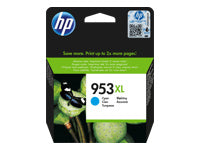 HP Tintenpatrone 953XL, Cyan, XL – für HP-Modelle und andere