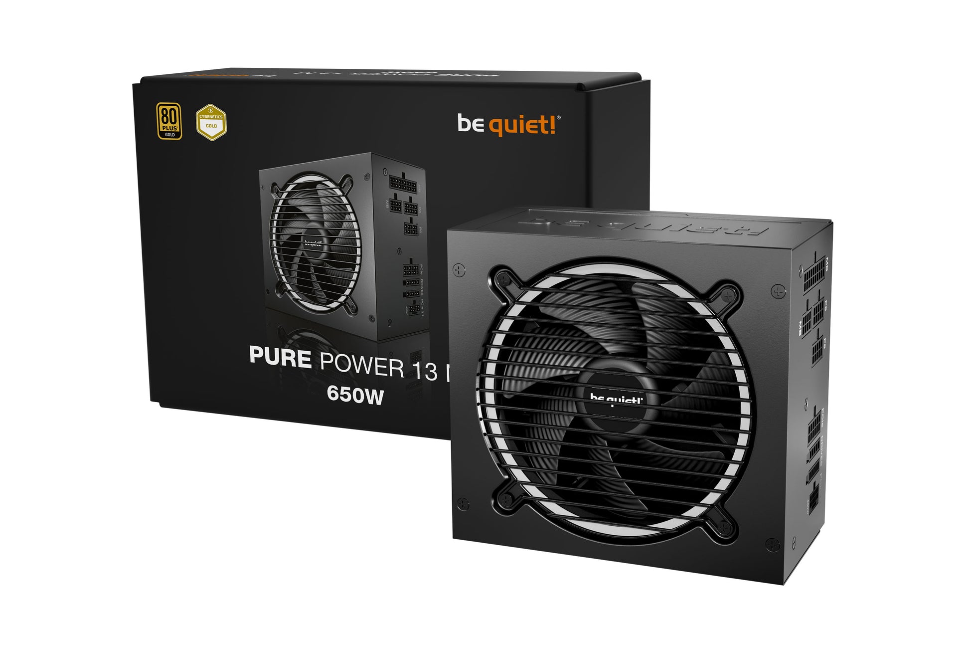 be quiet! be quiet Pure Power 13 M ATX-Netzteil 650 W 80 PLUS Gold – vollmodular, ATX 3.1, EPS 2.92, 12VHPWR