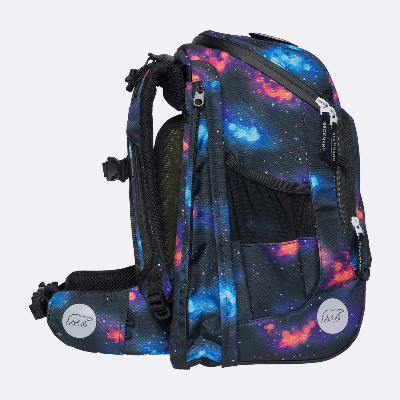 Beckmann Schulrucksack Active Air FLX – 6-teilig – Ninja Elements
