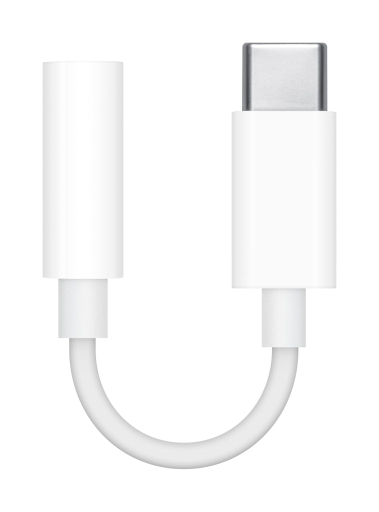 Apple Audio-Adapterkabel USB-C (Stecker) auf 3,5 mm Klinke (Buchse)