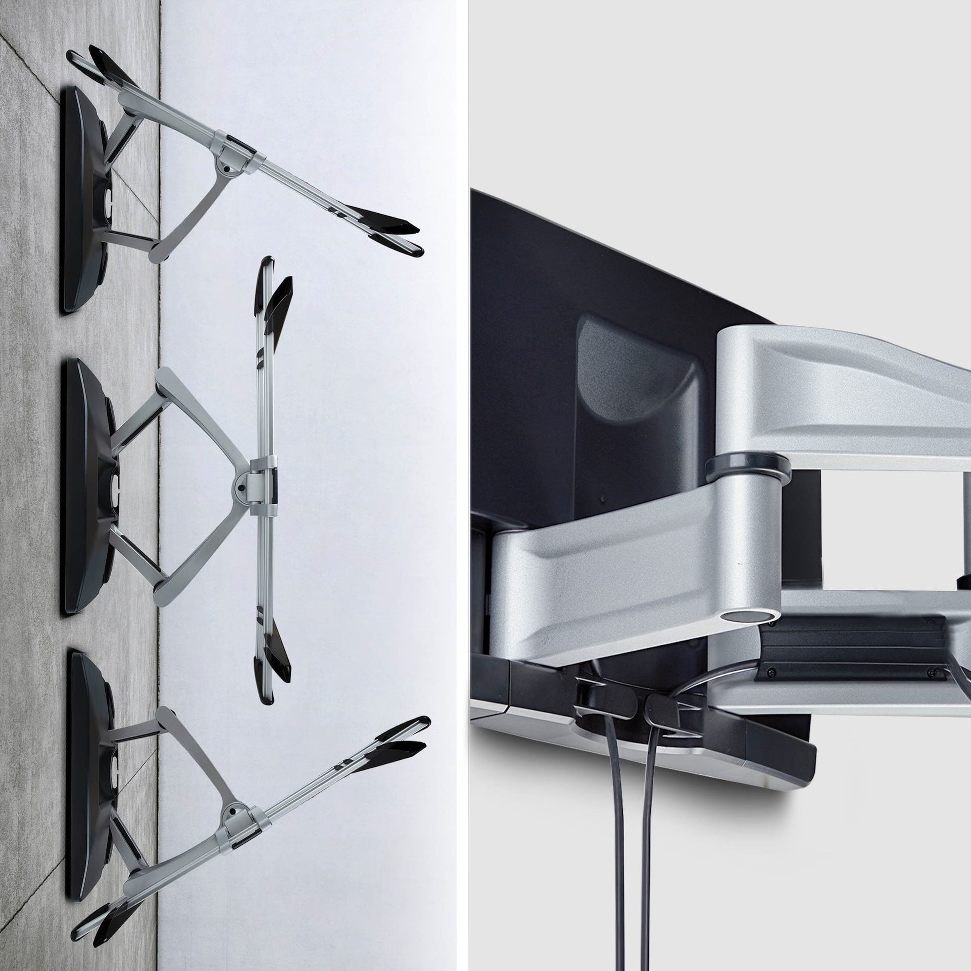 StarTech.com Wandhalterung – Vollbeweglich – 32–100" – VESA 200×200–800×500 – bis 85 kg – 100AP1-TV-WALL-MOUNT