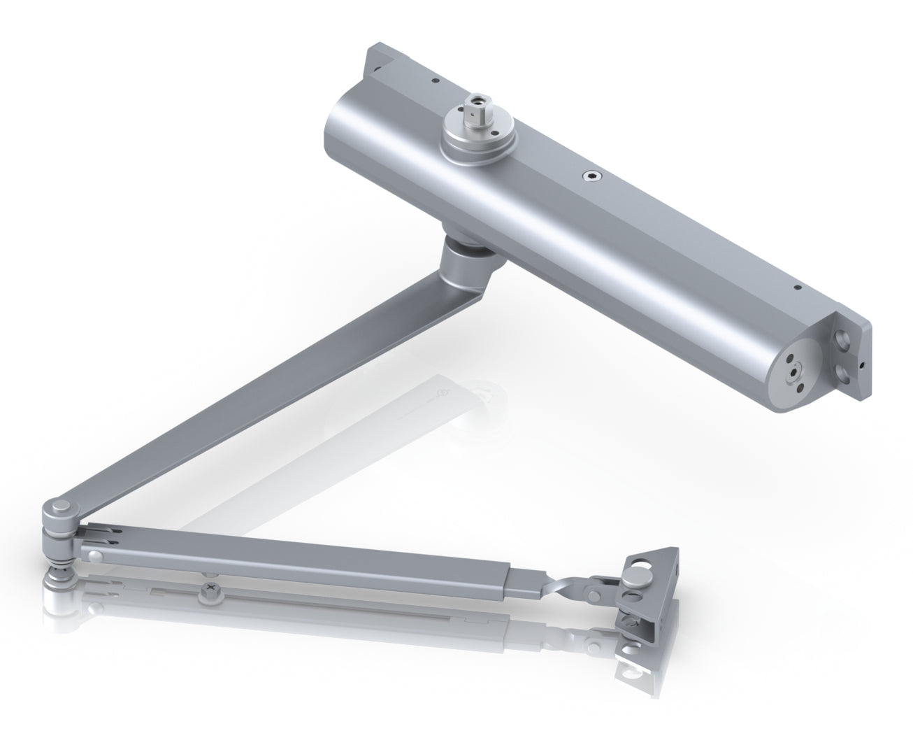 Ubiquiti Türschliesser – Aufputz, Innen & Aussen, Aluminium, 256,5×60×48 mm, Grau
