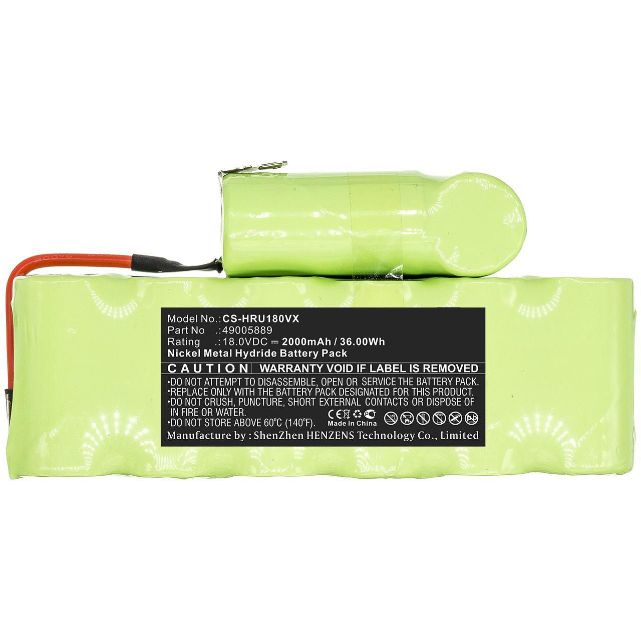 CoreParts Akku 36 Wh, 1 Stück – für Hoover SU180/SU180B8/SU180T2 und andere