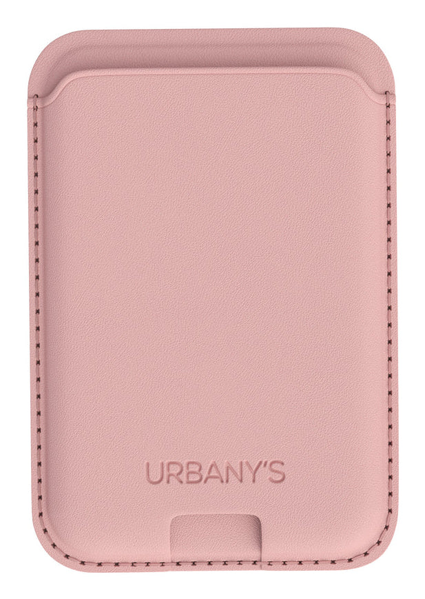 Urbany's Halterung – für MagSafe, Leder, rosa