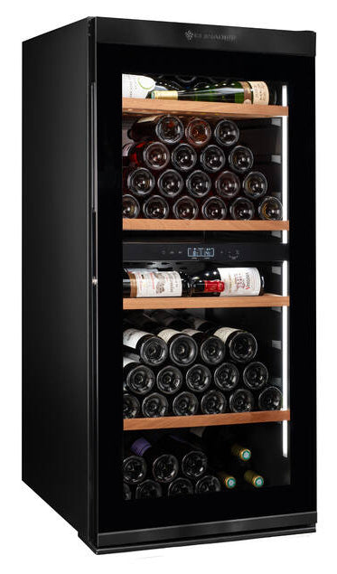 Climadiff Weinkühlschrank MILLESIME140DB – 293 l, 220/240 V, Kompressor, Energieeffizienzklasse F