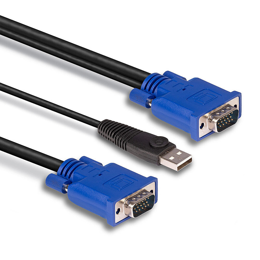 Lindy KVM- & USB-Kabel – 1 m