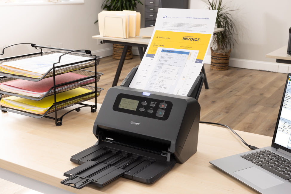 Canon imageFORMULA DR-M260 – Dokumentenscanner, A4, Duplex, 60 ppm, 600 dpi, ADF 80 Blatt, USB, für Windows