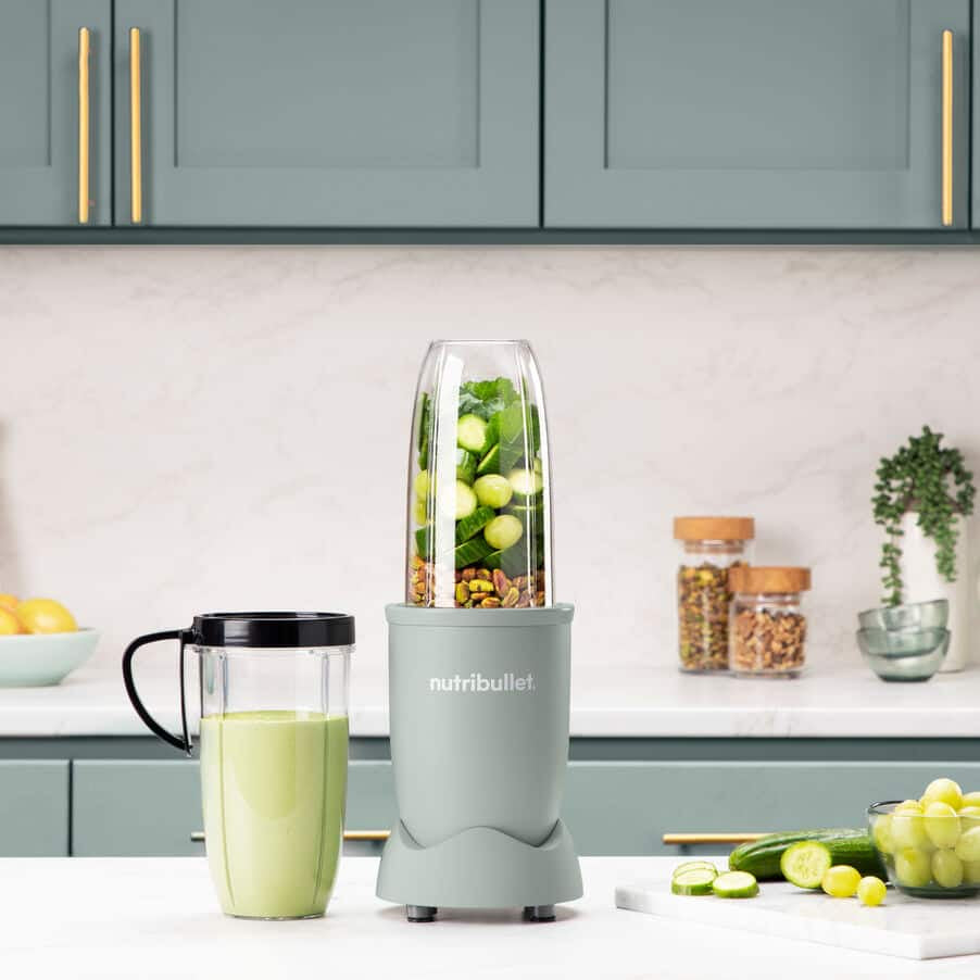 NutriBullet Smoothie-Mixer NB907MAJD – 900 W, spülmaschinenfest – matt jade