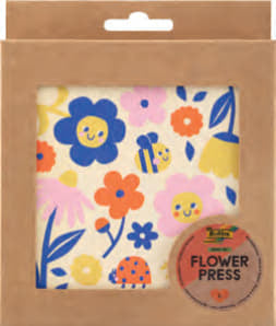 Folia Blumenpresse – Mehrfarbig – 145 × 145 mm