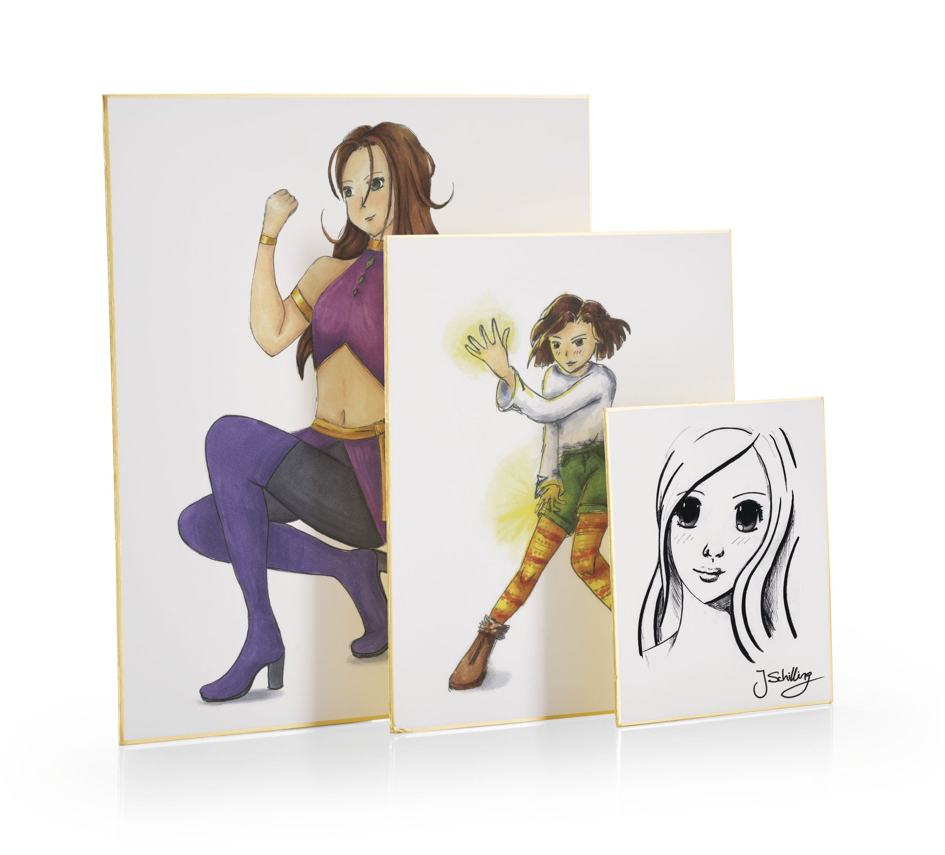 Copic Autograph-Board – 24,2 × 27,3 cm – 150 g/m² – 1 Blatt, beige, gelb, für Marker