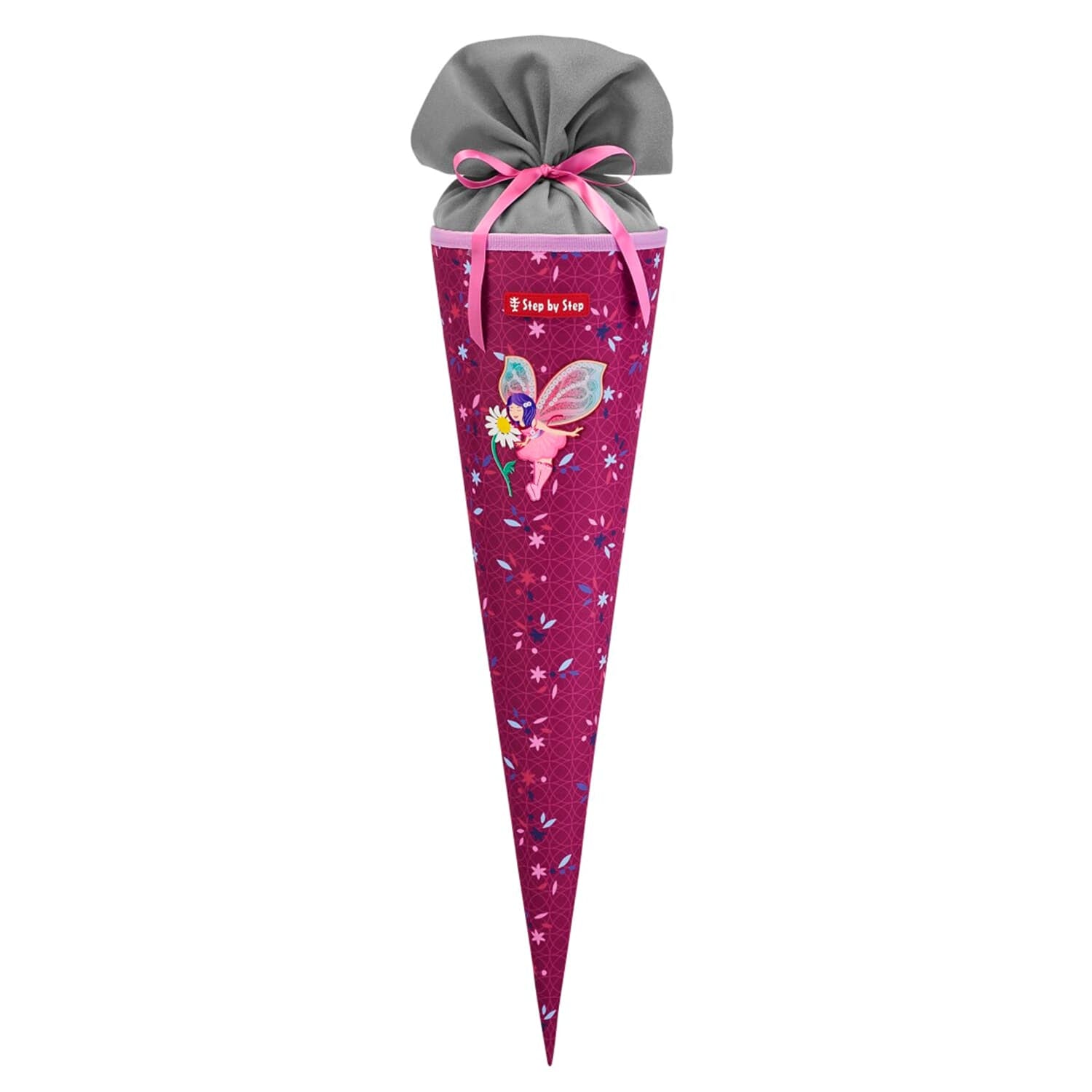 Step by Step Schultüte 70 cm × Ø 18 cm, 5 l – Motiv Fairy Freya – Serie SPACE – rPET