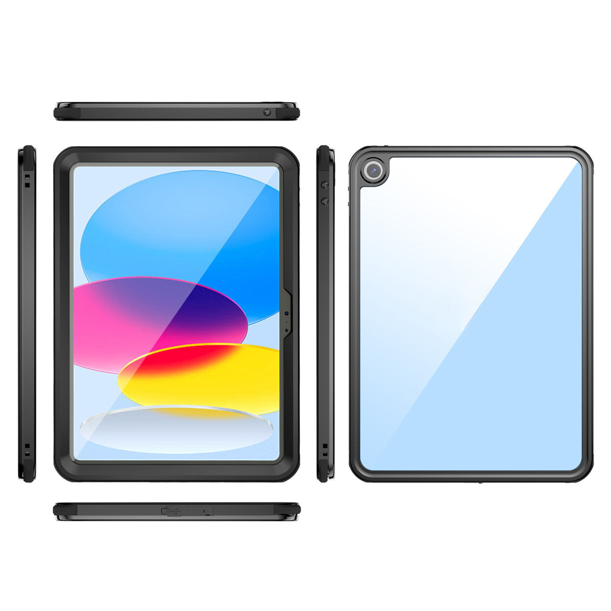 4smarts Tablet-Hülle für iPad 10,9" (10. Gen.) – Schwarz