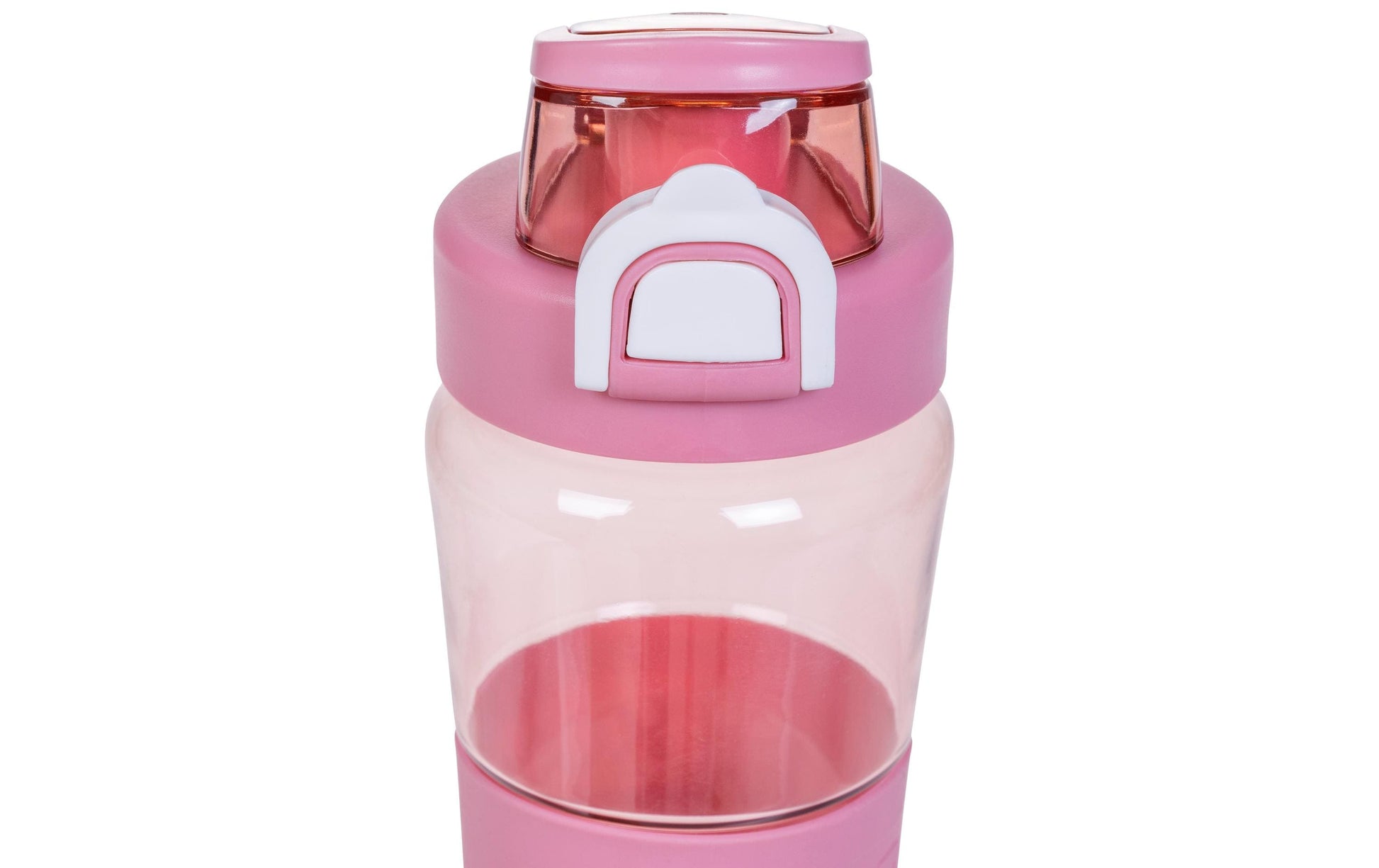 KOOR Trinkflasche 650 ml – Kunststoff, Schraubdeckel, Rosa