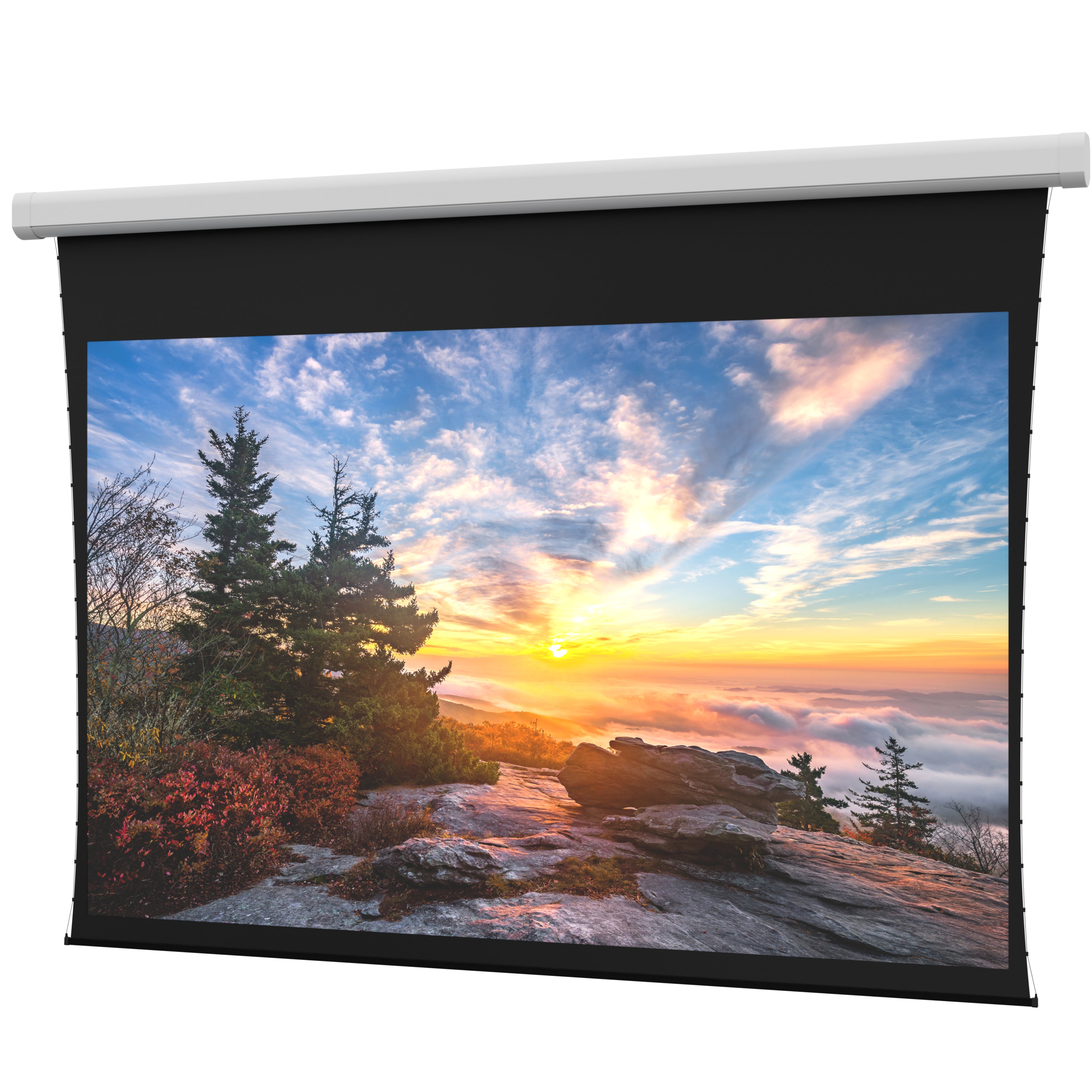 Da-Lite Myriad Reveal BlackDrop – 193" Beschilderungsdisplay, Gespannter Bildschirm