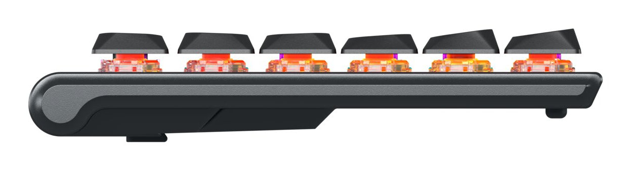 CHERRY XTRFY MX 10.1 – Gaming-Tastatur – Mechanisch – Bluetooth & 2,4 GHz (Nano-Empfänger USB-A) – RGB