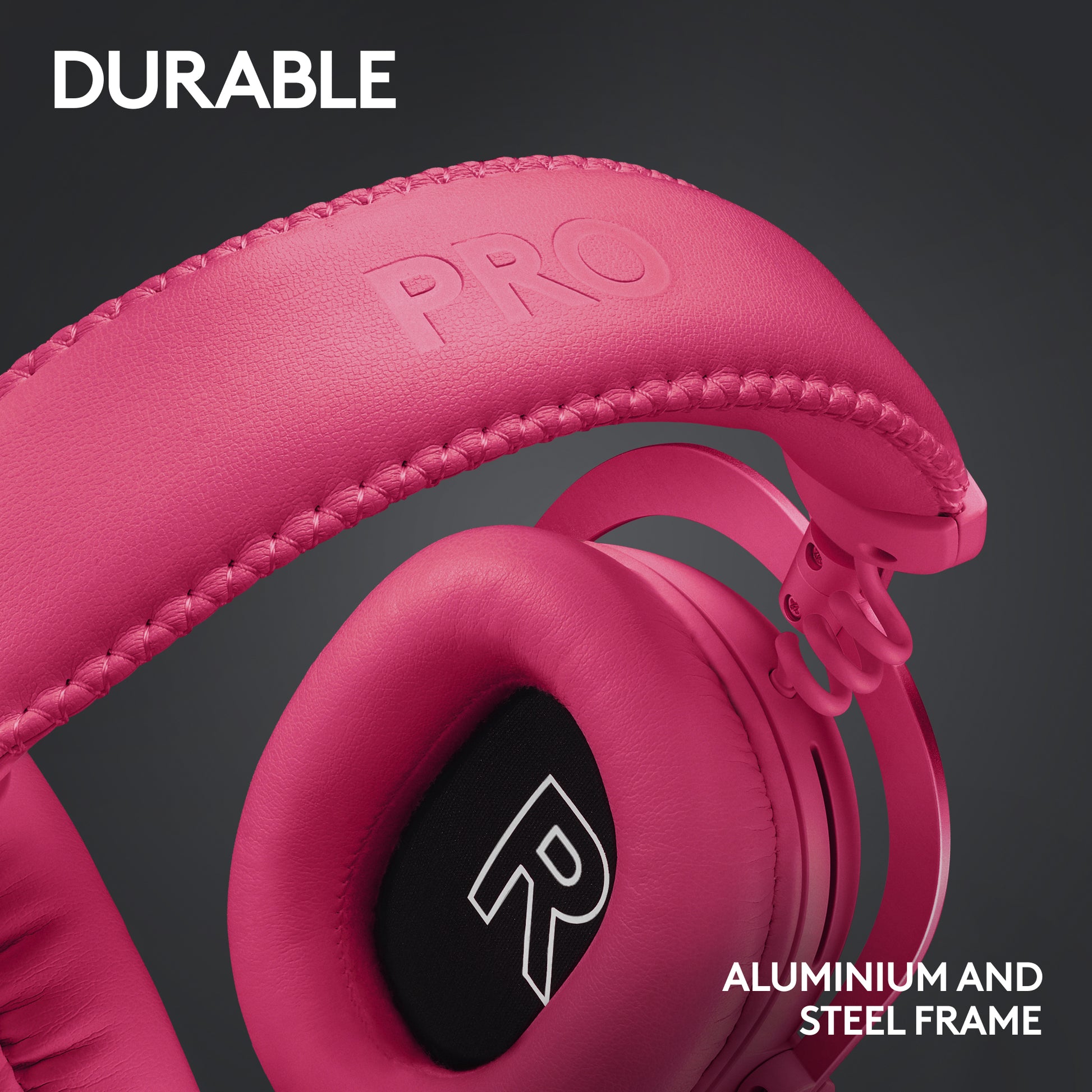 Logitech G PRO X 2 LIGHTSPEED Gaming-Headset – Over-Ear, Stereo, Kabel + BT, mit USB-A-Dongle, Magenta