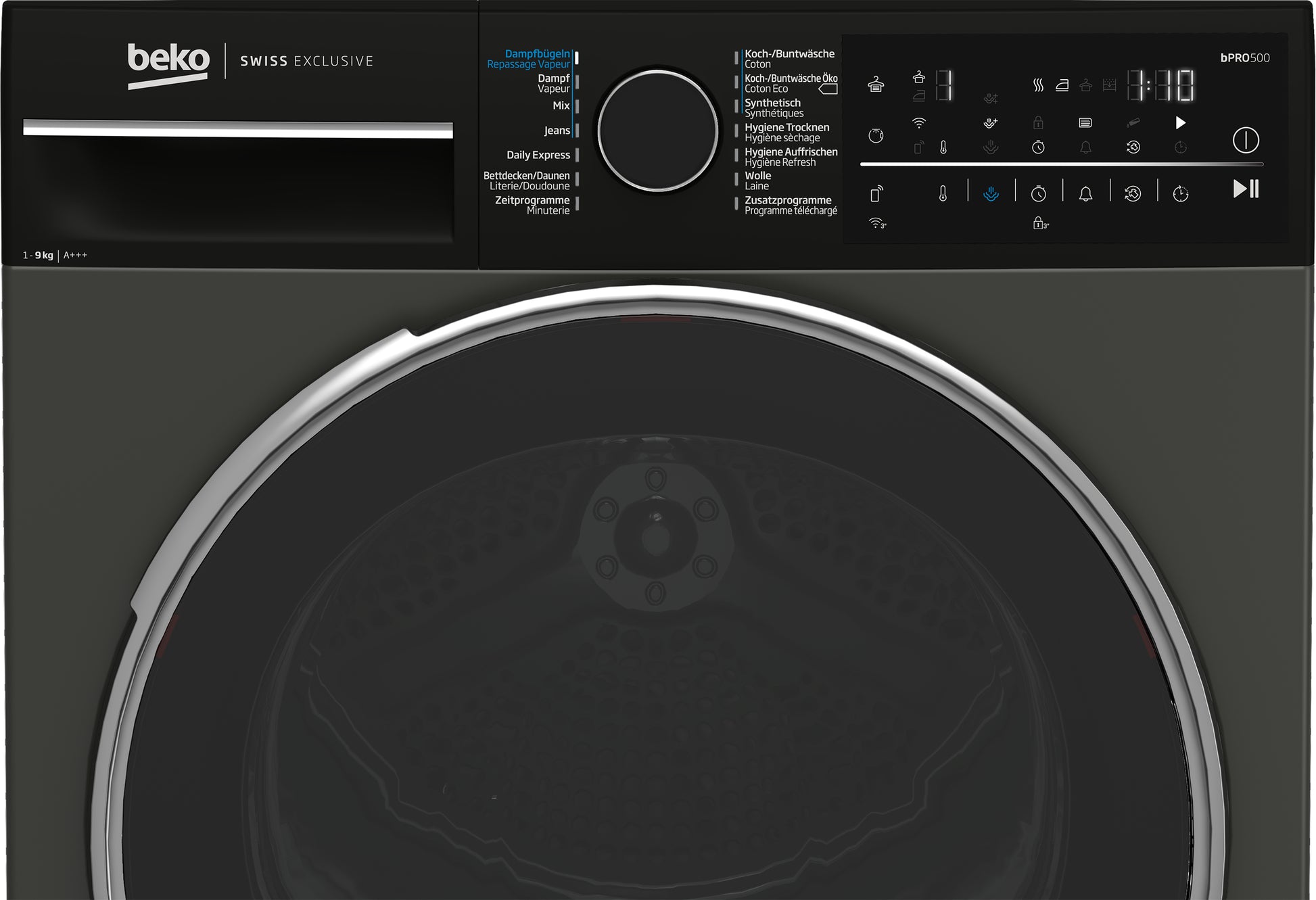 Beko Wäschetrockner TR520 – grau, 9 kg, Energieklasse C, 598 × 846 × 650 mm