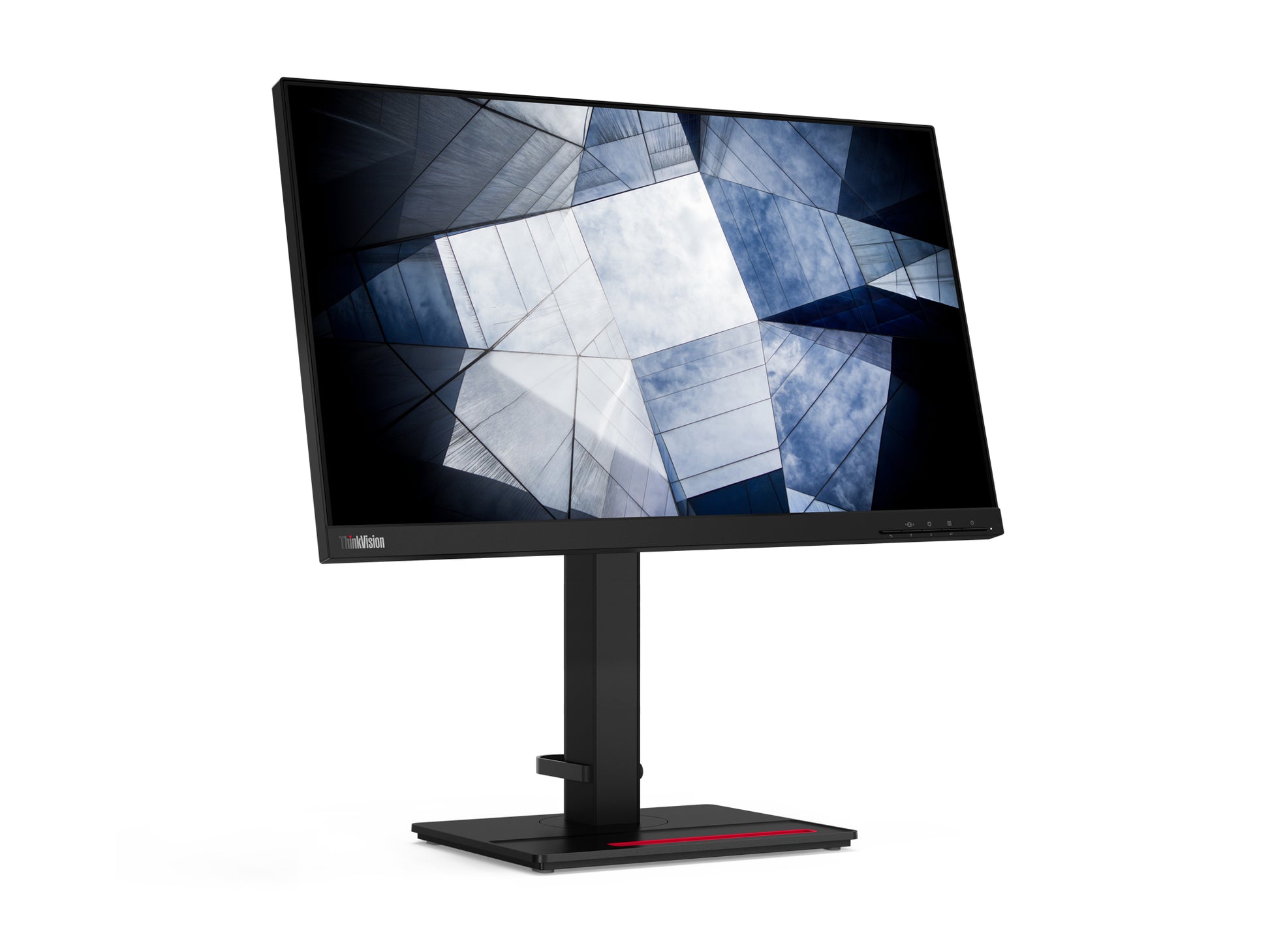Lenovo ThinkVision P24h-2L – Monitor, 23,8", IPS, 60 Hz, 300 cd/m², VESA 100 × 100, Raven Black